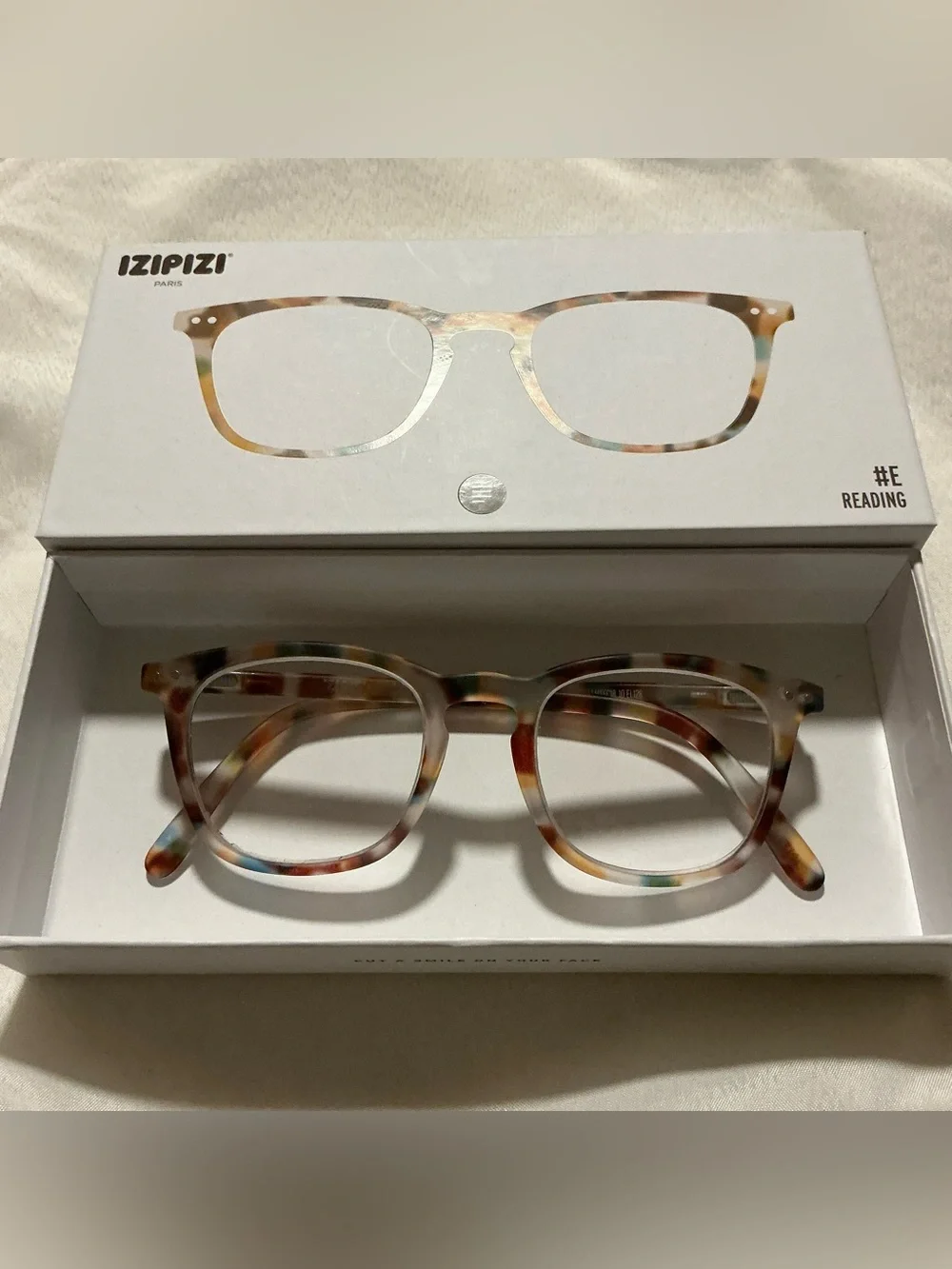 IZIPIZI | +1 Reading Glasses #E Blue Tortoise